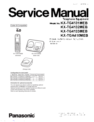 panasonic panasonic kx-tg4131meb KX-TG4132MEB KX-TG4133MEB KX-TGA410MEB sm  panasonic Tel KX-TG4133MEB panasonic_kx-tg4131meb_KX-TG4132MEB_KX-TG4133MEB_KX-TGA410MEB_sm.pdf