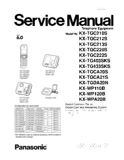 panasonic KX-TGC210S TGC212S TGC213S TGC220S TGC222S TG403SKS TG433SKS TGCA20S TGCA21S TGDA20N WP110B WP120B W  panasonic Tel KX-TGC210S TGC212S TGC213S TGC220S Panasonic_KX-TGC210S_TGC212S_TGC213S_TGC220S_TGC222S_TG403SKS_TG433SKS_TGCA20S_TGCA21S_TGDA20N_WP110B_WP120B_WPA20B.pdf