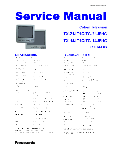 panasonic 00-SM-004  panasonic TV TC-21JR1C 00-SM-004.pdf