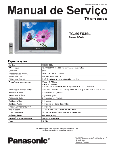 panasonic MS TC-29FX32L  panasonic TV TC-29FX32L MS_TC-29FX32L.pdf