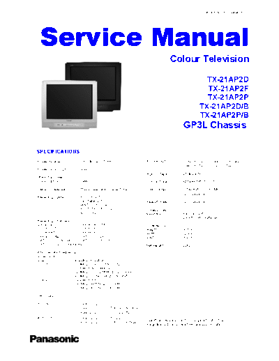 panasonic PCZ0409020C2  panasonic TV TX-21AP2D PCZ0409020C2.pdf