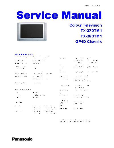 panasonic PCZ0504045C2  panasonic TV TX-32DTM1 PCZ0504045C2.pdf