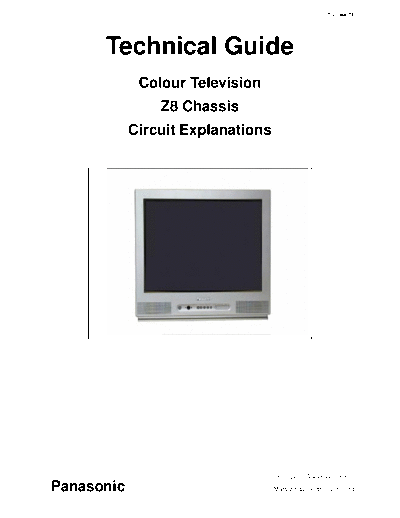panasonic z8 chassis technical guide 120  panasonic TV Z8 chassis z8_chassis_technical_guide_120.pdf