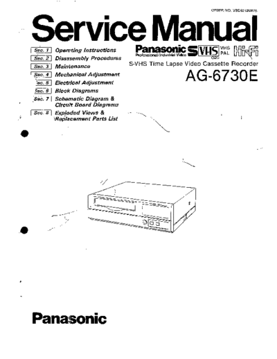 panasonic A6040e  panasonic Video AG-6040E A6040e.pdf