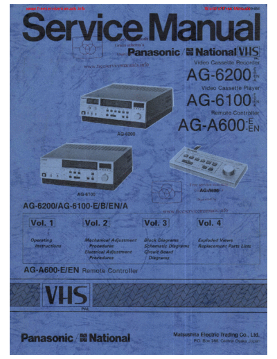 panasonic ag-6200  panasonic Video AG-A600 ag-6200.pdf