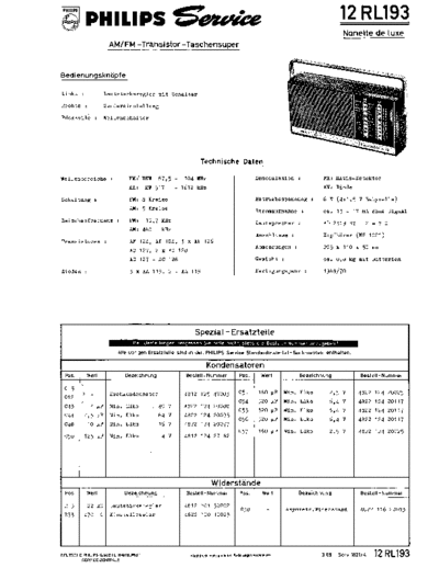 Philips philips 12rl193 nanette de luxe sm  Philips Audio 12RL193 philips_12rl193_nanette_de_luxe_sm.pdf