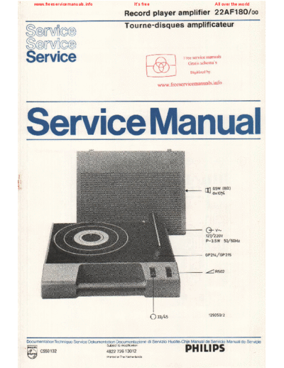 Philips 22af180  Philips Audio 22AF180 22af180.pdf