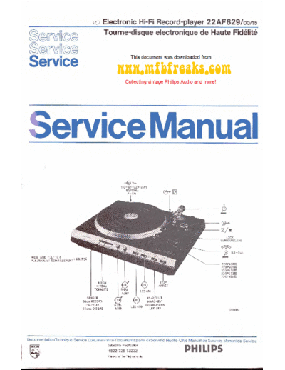 Philips Service Manual 22AF829  Philips Audio 22AF829 Service_Manual_22AF829.pdf