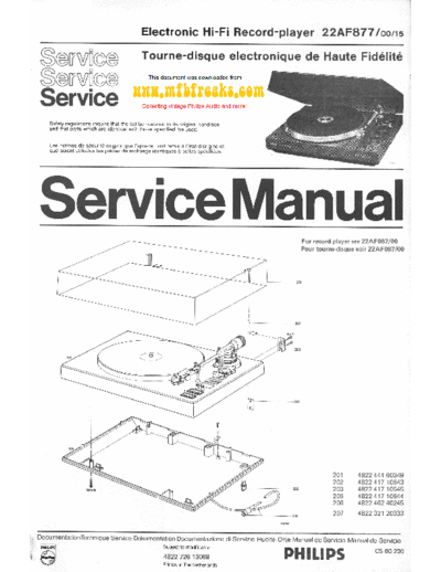 Philips Service Manual 22AF877  Philips Audio 22AF877 Service_Manual_22AF877.pdf