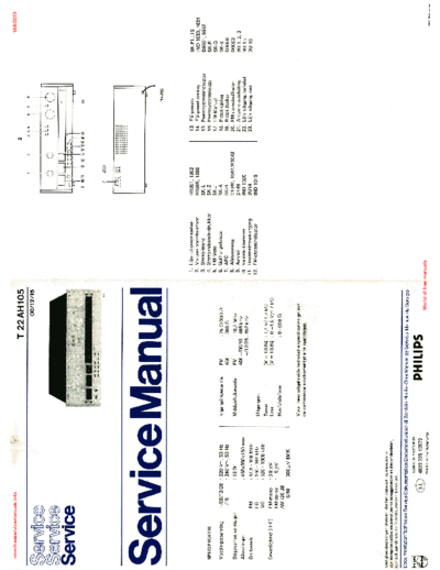 Philips 22ah105  Philips Audio 22AH105 22ah105.pdf