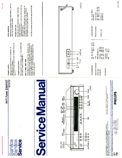 Philips 22ah107  Philips Audio 22AH107 22ah107.pdf
