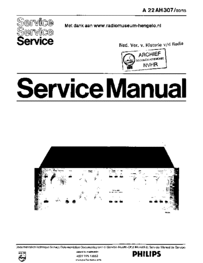 Philips Philips 22AH307  Philips Audio 22AH307 Philips_22AH307.pdf