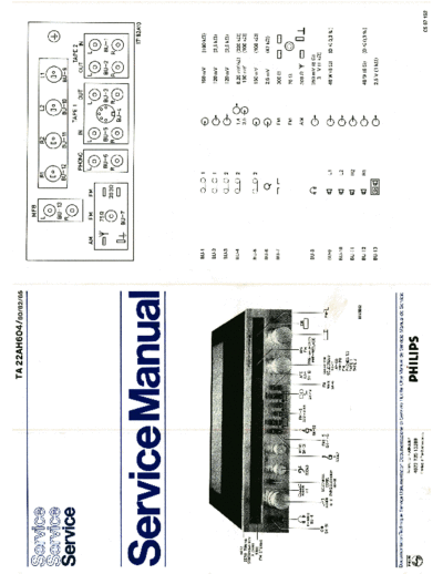 Philips hfe philips ah604 service multi lang  Philips Audio 22AH604 hfe_philips_ah604_service_multi_lang.pdf