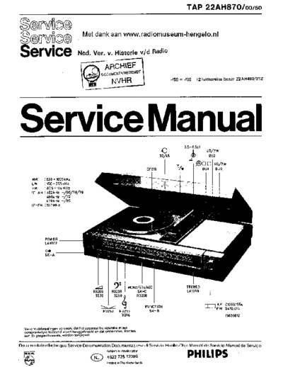 Philips 22AH870  Philips Audio 22AH870 Philips_22AH870.pdf