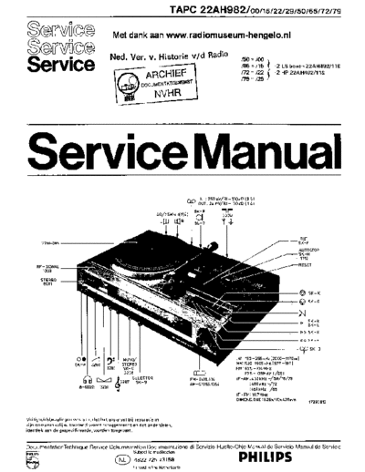 Philips Philips 22AH982  Philips Audio 22AH982 Philips_22AH982.pdf