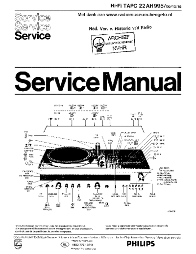 Philips Philips 22AH995  Philips Audio 22AH995 Philips_22AH995.pdf