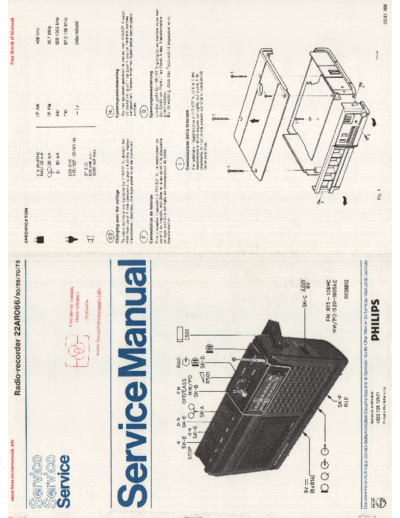 Philips 22ar066  Philips Audio 22AR066 22ar066.pdf