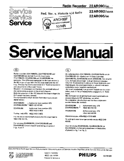 Philips 22AR092  Philips Audio 22AR090-092-095 Philips_22AR092.pdf