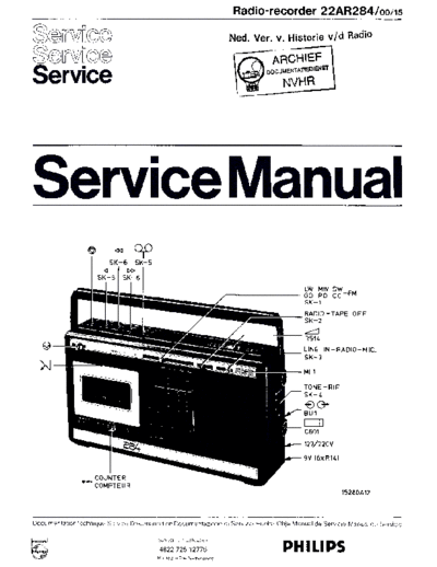 Philips Philips 22AR284  Philips Audio 22AR284 Philips_22AR284.pdf
