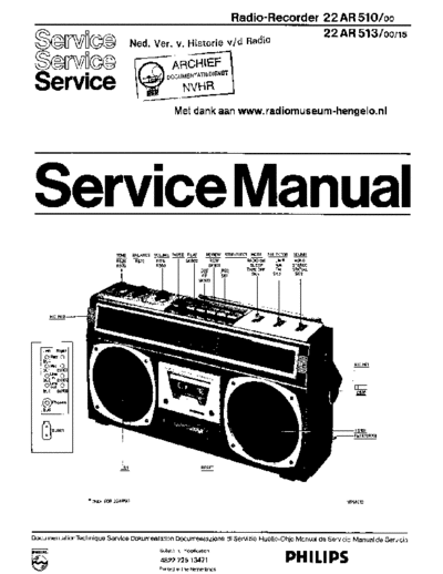 Philips Philips 22AR510  Philips Audio 22AR513 Philips_22AR510.pdf