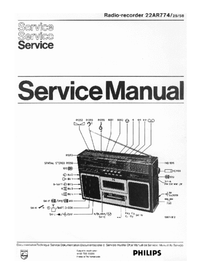 Philips 22 ar 774  Philips Audio 22AR774 22 ar 774.pdf