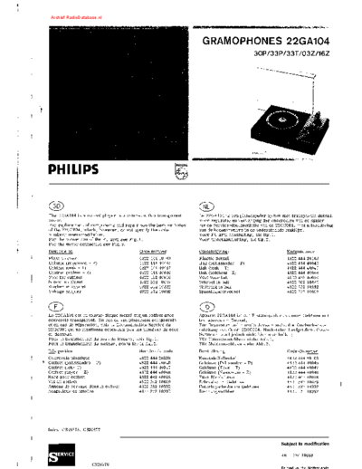 Philips 22GA104  Philips Audio 22GA104 22GA104.pdf