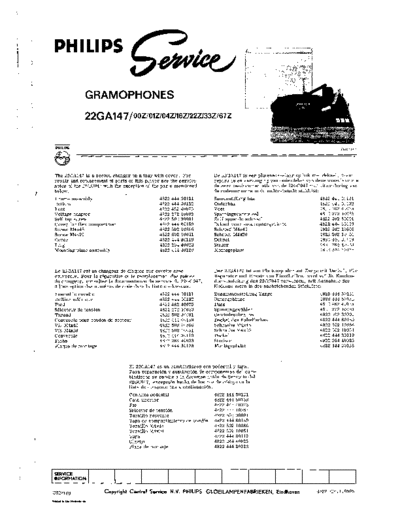 Philips 22GA147  Philips Audio 22GA147 22GA147.pdf
