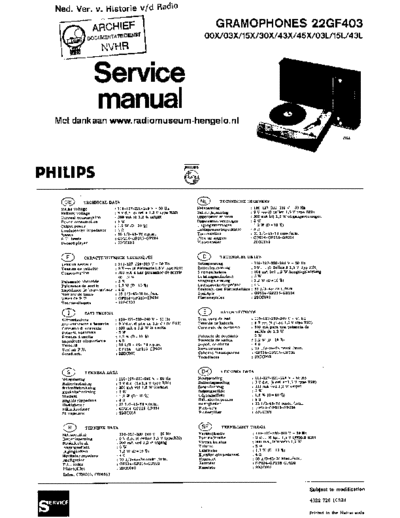Philips Philips 22GF403  Philips Audio 22GF403 Philips_22GF403.pdf