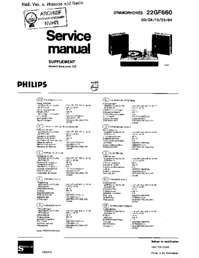 Philips Philips 22GF660  Philips Audio 22GF660 Philips_22GF660.pdf