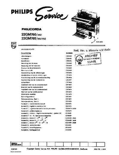 Philips 22gm760-00z 22gm765-00z-01z philicorda orgel sm  Philips Audio 22GM765 philips_22gm760-00z_22gm765-00z-01z_philicorda_orgel_sm.pdf