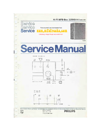 Philips Service Manual 22RH544 00R 15R  Philips Audio 22RH544-00R-15R Service_Manual_22RH544_00R_15R.pdf