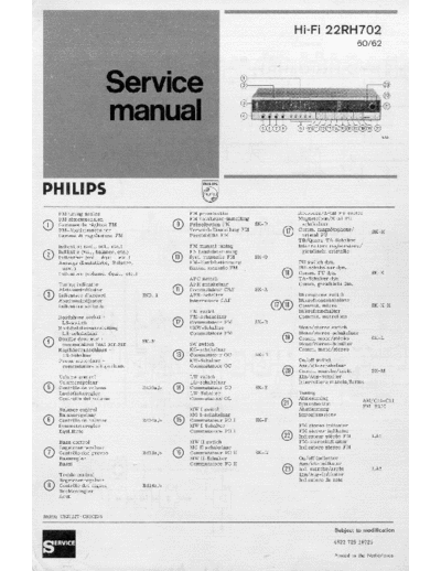 Philips 22RH70260 ET-SB-SI 1401446561  Philips Audio 22RH702 22RH70260_ET-SB-SI_1401446561.pdf