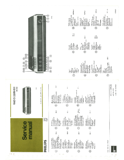 Philips 22rh811  Philips Audio 22RH811 22rh811.pdf