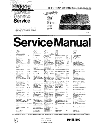 Philips 22RH83215 ET-SB-EX-SI 1300188673  Philips Audio 22RH832 22RH83215_ET-SB-EX-SI_1300188673.pdf