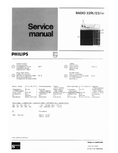 Philips 22 rl 122  Philips Audio 22RL122 22 rl 122.pdf