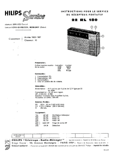 Philips 22 rl 180  Philips Audio 22RL180 22 rl 180.pdf