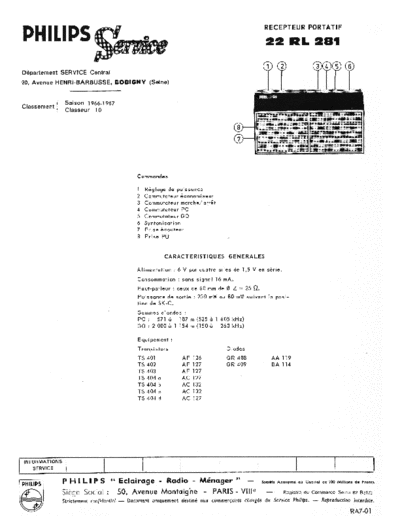 Philips 22 rl 281  Philips Audio 22RL281 22 rl 281.pdf