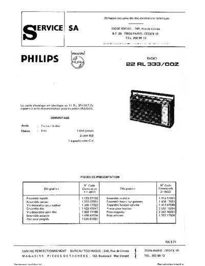 Philips 22 rl 333  Philips Audio 22RL333 22 rl 333.pdf