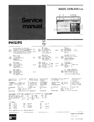 Philips 22 rl 405  Philips Audio 22RL405 22 rl 405.pdf
