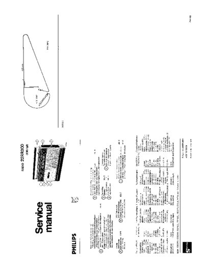 Philips philips radio 22rr300 sm  Philips Audio 22RR300 philips_radio_22rr300_sm.pdf