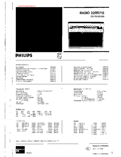 Philips 22RR712  Philips Audio 22RR712 22RR712.pdf