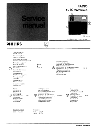 Philips 50 ic 102  Philips Audio 50IC102 50 ic 102.pdf