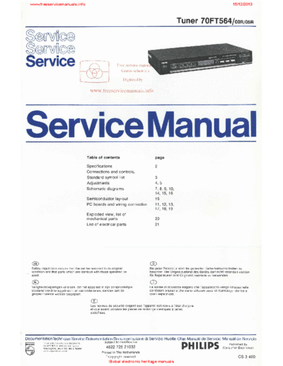 Philips philips 70ft564  Philips Audio 70FT564 philips_70ft564.pdf