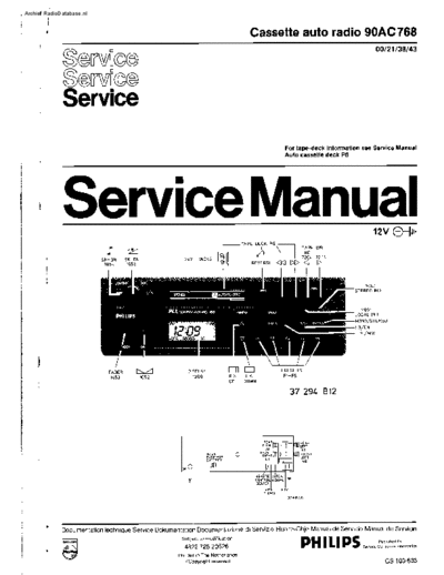 Philips Philips-90-AC-768-Service-Manual  Philips Audio 90AC768 Philips-90-AC-768-Service-Manual.pdf
