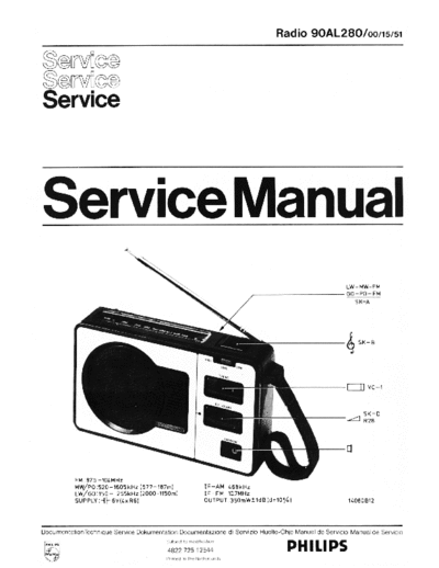 Philips 90 al 280  Philips Audio 90AL280 90 al 280.pdf