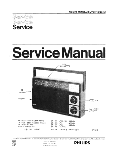 Philips 90 al 380  Philips Audio 90AL380 90 al 380.pdf