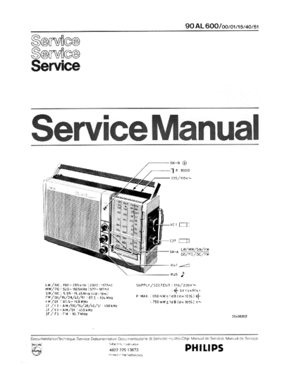 Philips 90 al 600  Philips Audio 90AL600 90 al 600.pdf