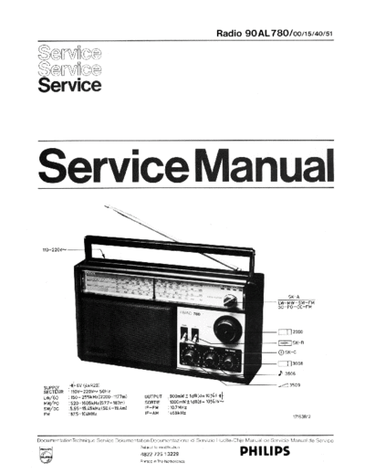 Philips 90 al 780  Philips Audio 90AL780 90 al 780.pdf