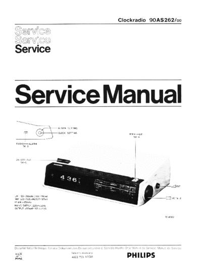 Philips 90 as 262  Philips Audio 90AS262 90 as 262.pdf