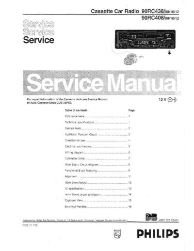 Philips Philips-90-RC-408-Service-Manual  Philips Audio 90RC408 Philips-90-RC-408-Service-Manual.pdf